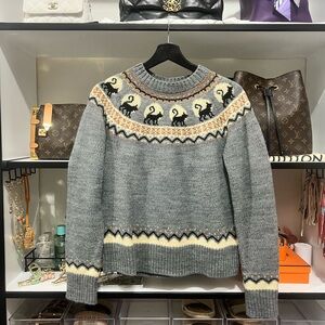 Kiel James Patrick Spooky Cat Sweater women’s